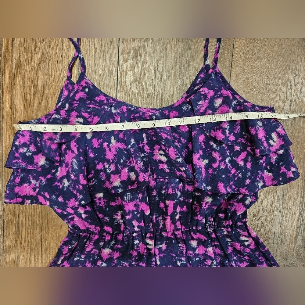 NWT Rebecca Taylor 100% Silk Floral Top - Size 4 - Picture 12 of 13